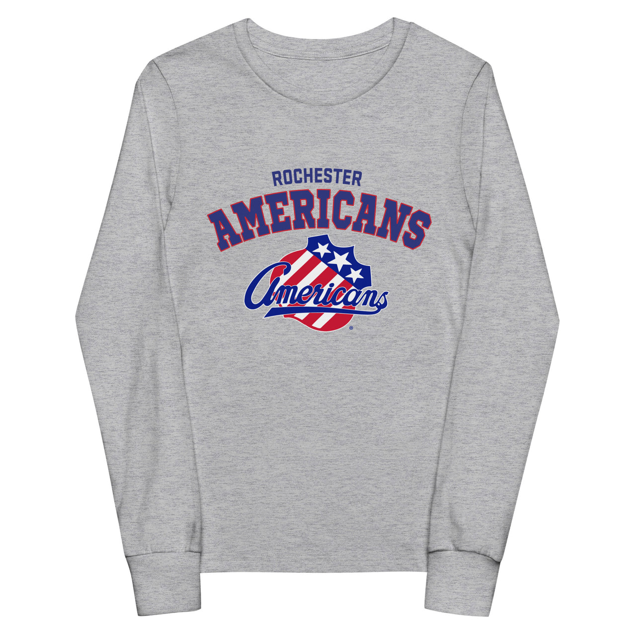 Rochester Americans Youth Arch Long Sleeve Shirt