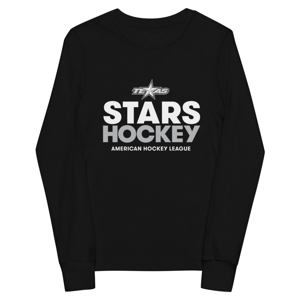 Majestic Boys' Dallas Stars Fundamentals Long Sleeve T-Shirt Green, 14/16 Youth - NHL Hockey at Academy Sports
