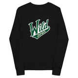 Iowa Wild Youth Primary Logo Long Sleeve Shirt