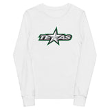 Texas Stars Primary Logo Youth Long Sleeve Shirt