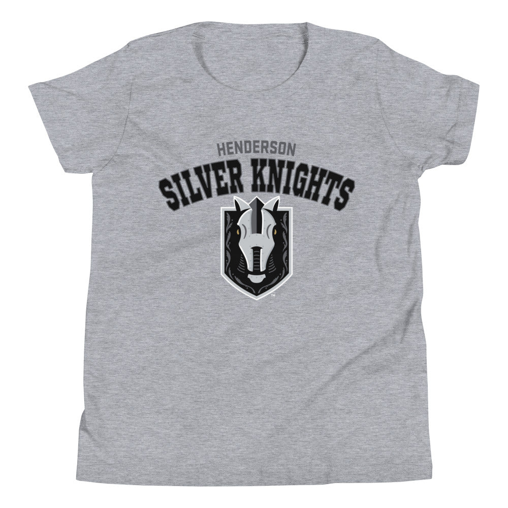Henderson Silver Knights Youth Arch Short Sleeve T-Shirt