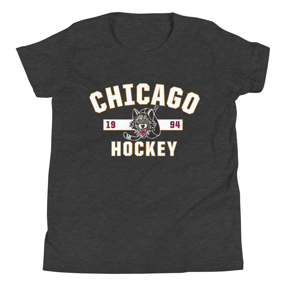 Chicago Wolves Youth Established Short Sleeve T-Shirt