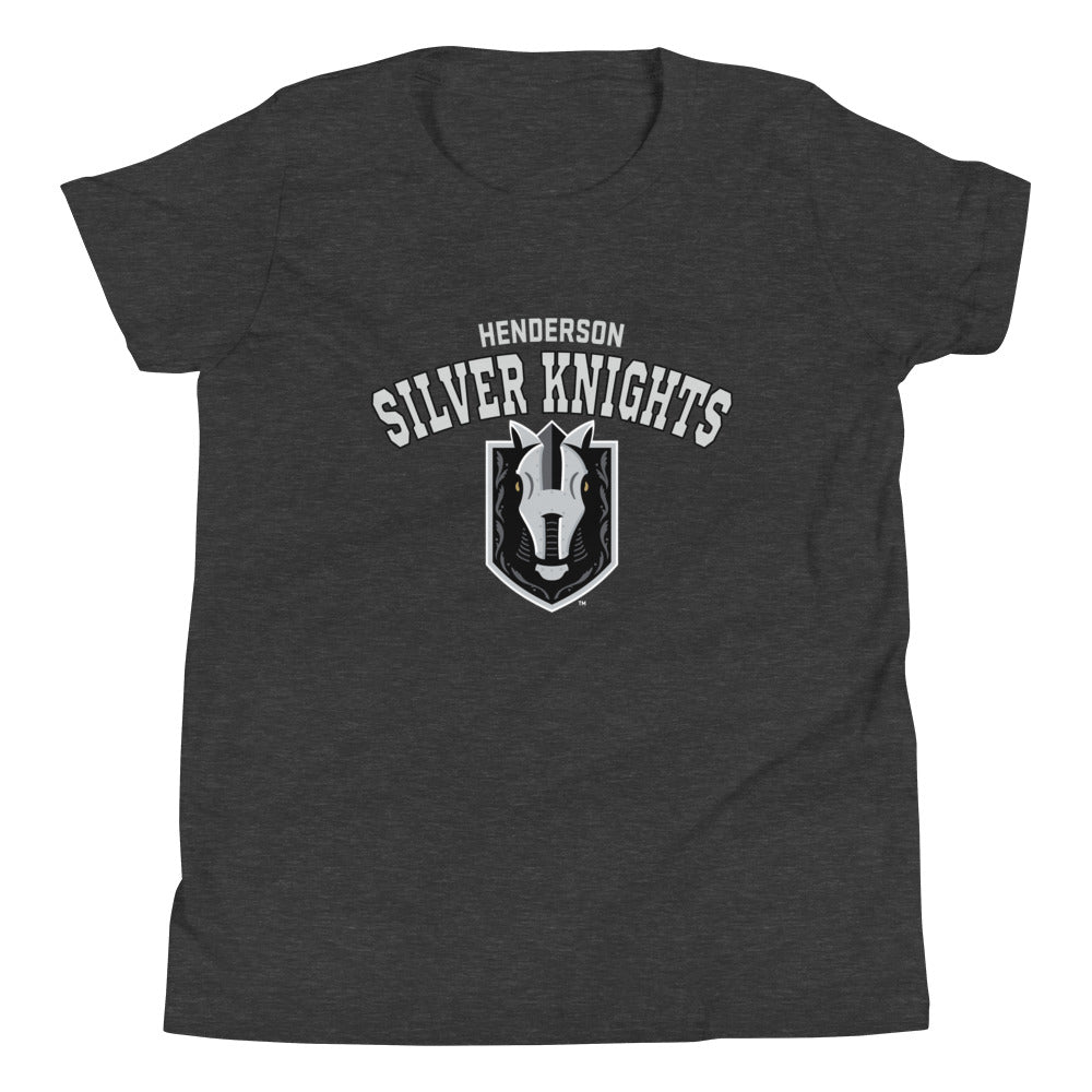 Henderson Silver Knights Youth Arch Short Sleeve T-Shirt