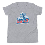 Hartford Wolf Pack Primary Logo Youth Short Sleeve T-Shirt