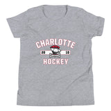 Charlotte Checkers Established Logo Youth Short Sleeve T-Shirt