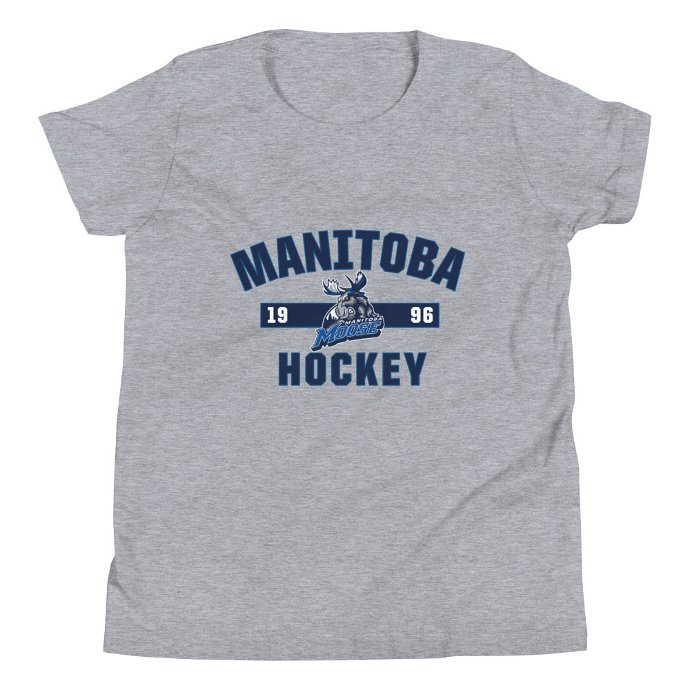Manitoba Moose Established Logo Youth Short Sleeve T-Shirt