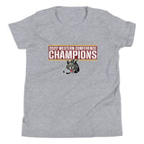 Chicago Wolves 2022 Western Conference Champions Youth Short Sleeve T-Shirt