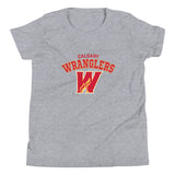 Calgary Wranglers Arch Youth Short Sleeve T-Shirt
