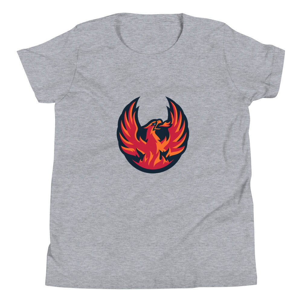 Coachella Valley Firebirds Primary Logo Youth Short Sleeve T-Shirt