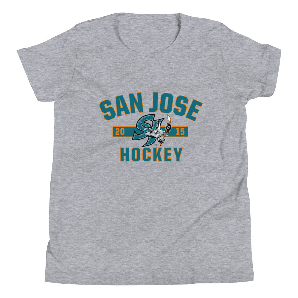 San Jose Barracuda Established Youth Short Sleeve T-Shirt