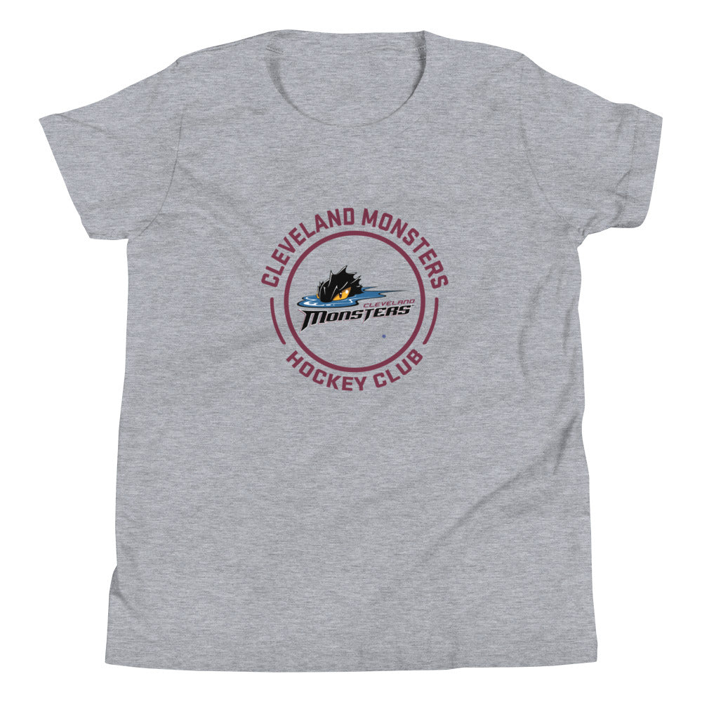 Cleveland Monsters Faceoff Youth Short Sleeve T-Shirt