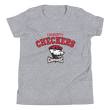 Charlotte Checkers Youth Arch Short Sleeve T-Shirt