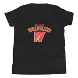 Calgary Wranglers Arch Youth Short Sleeve T-Shirt
