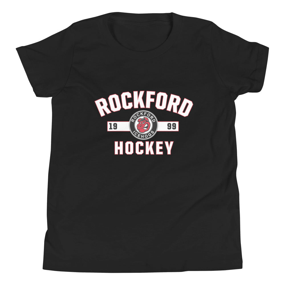 Rockford IceHogs Established Youth Short Sleeve T-Shirt