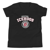 Rockford IceHogs Arch Youth Short Sleeve T-Shirt