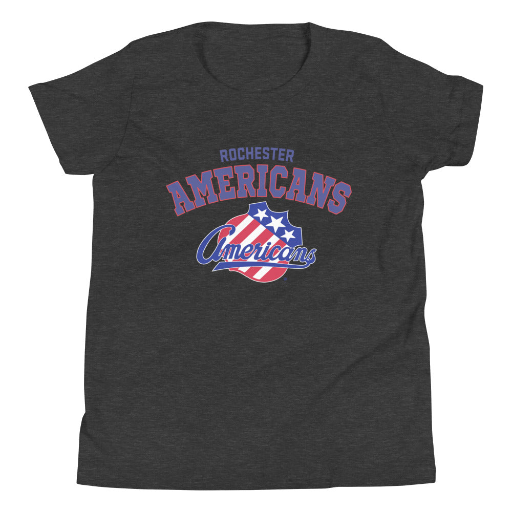 Rochester Americans Arch Youth Short Sleeve T-Shirt