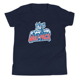 Hartford Wolf Pack Primary Logo Youth Short Sleeve T-Shirt