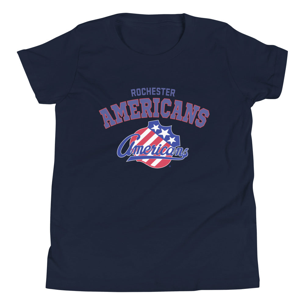 Rochester Americans Arch Youth Short Sleeve T-Shirt