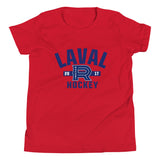 Laval Rocket Established Logo Youth Short Sleeve T-Shirt