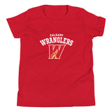 Calgary Wranglers Arch Youth Short Sleeve T-Shirt