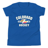 Colorado Eagles Established Logo Youth Short Sleeve T-Shirt