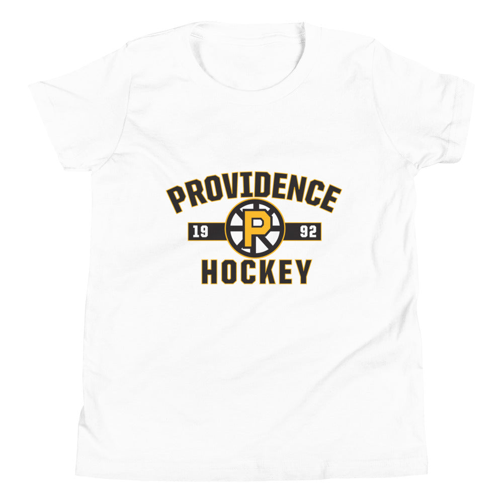 Providence Bruins Established Logo Youth Short Sleeve T-Shirt