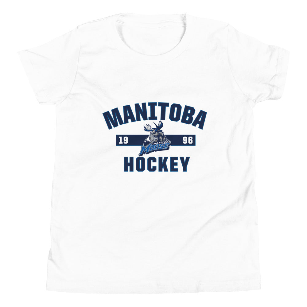 Manitoba Moose Established Logo Youth Short Sleeve T-Shirt