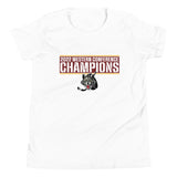 Chicago Wolves 2022 Western Conference Champions Youth Short Sleeve T-Shirt