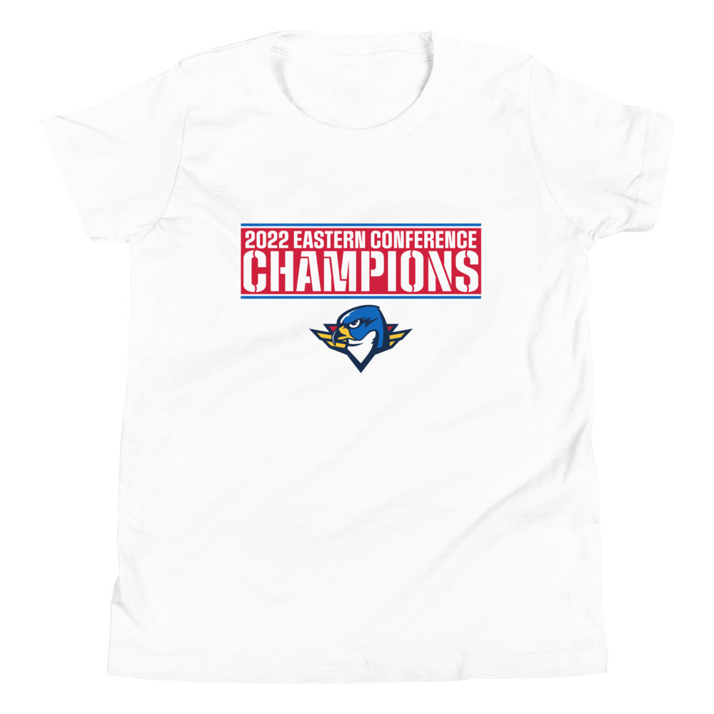 Youth Blue Tampa Bay Lightning 2022 Eastern Conference Champions T-Shirt