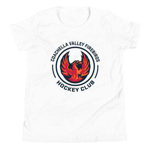 Coachella Valley Firebirds Faceoff Youth Short Sleeve T-Shirt