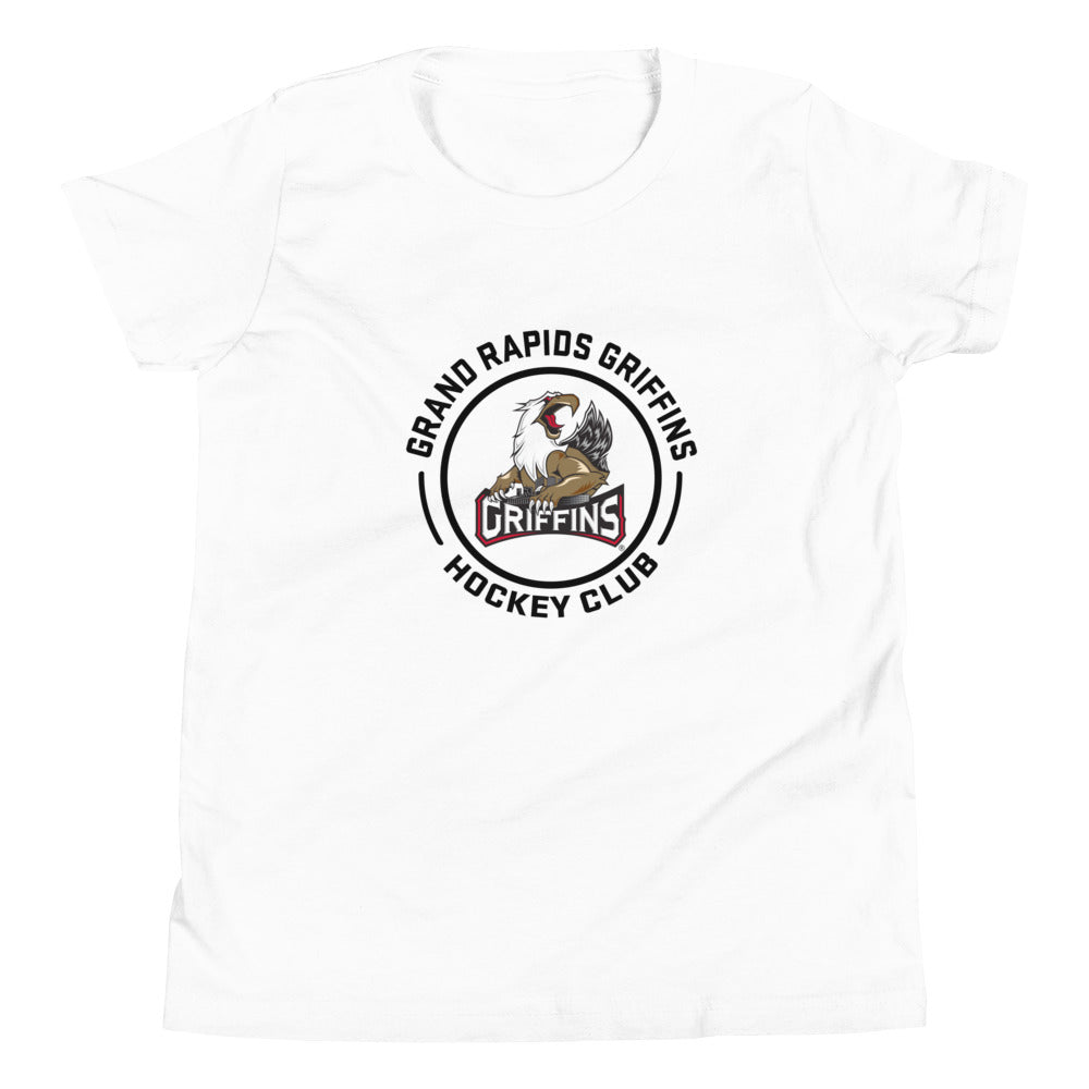 Grand Rapids Griffins Faceoff Youth Short Sleeve T-Shirt